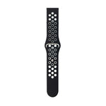 Body Glove Silicone Watch Strap Samsung Galaxy Watch Series 6 / 5/ 4 (40mm) - Black / White - Black / White