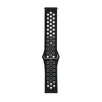 Body Glove Silicone Watch Strap Samsung Galaxy Watch Series 6 /5 / 4 (44mm/45mm) - Black / Grey - Black/Grey