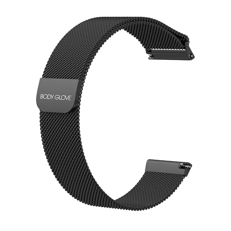 Body Glove Stainless Steel Watch Strap Samsung Galaxy Watch 6 /5 / 4 (40mm) - Black - Black
