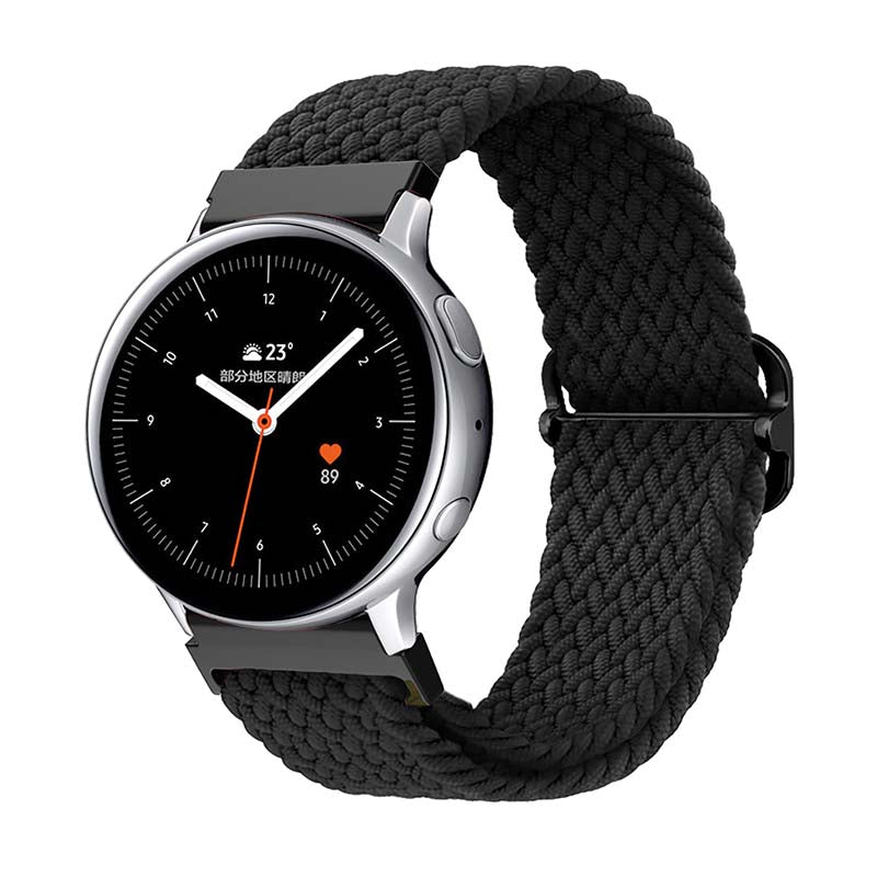 Body Glove Weave Watch Strap Samsung Galaxy Watch 6 / 5/ 4 (40mm) - Black - Black
