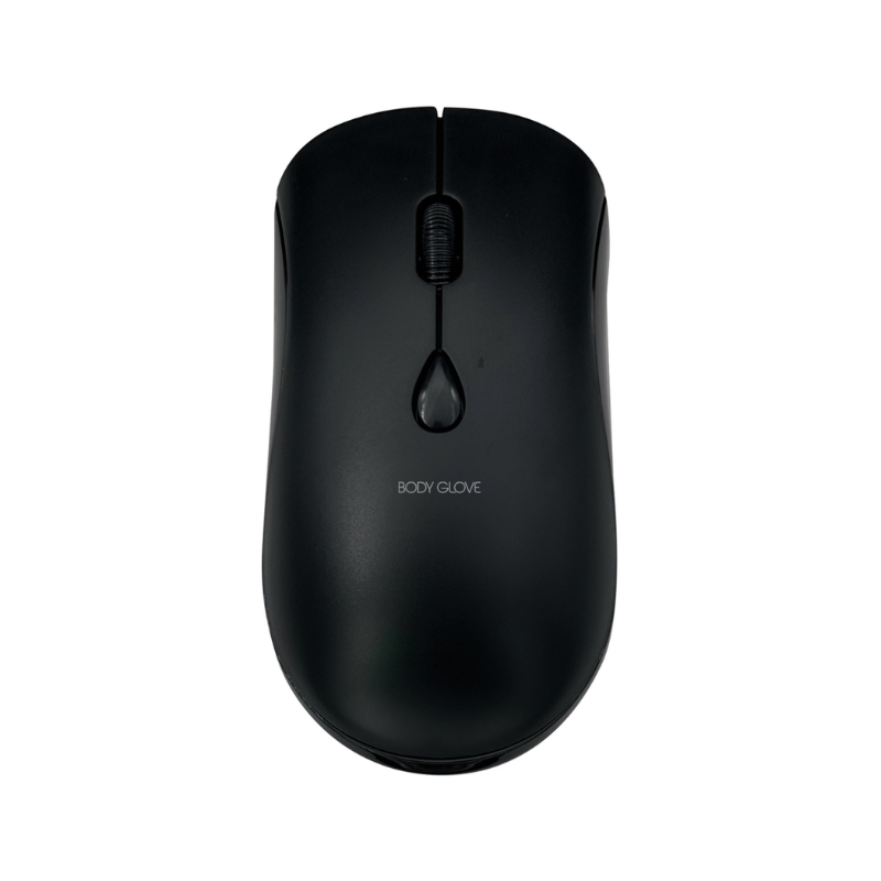 Body Glove Wireless 4D Button Mouse - Black - Black
