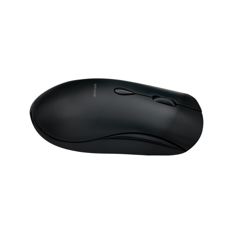 Body Glove Wireless 4D Button Mouse - Black - Black