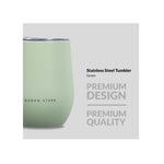 Boden Stark Stainless steel 350 ml Tumbler Flask - Green