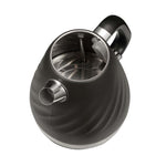 Boden Stark 1.7L Stainless Steel Kettle - Charcoal