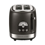 Boden Stark 2 Slice Stainless Steel Toaster - Charcoal