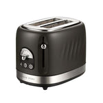 Boden Stark 2 Slice Stainless Steel Toaster - Charcoal