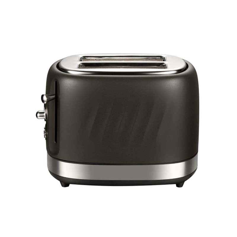Boden Stark 2 Slice Stainless Steel Toaster - Charcoal