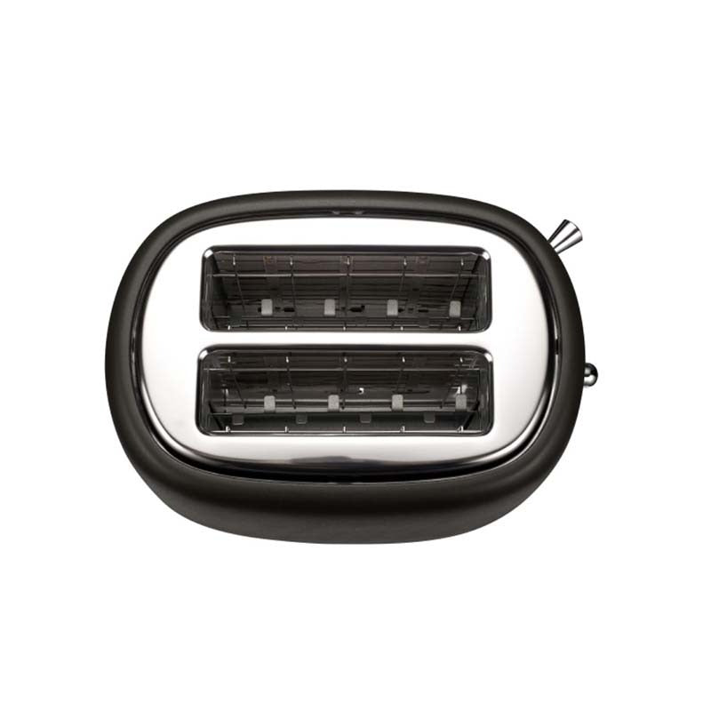 Boden Stark 2 Slice Stainless Steel Toaster - Charcoal