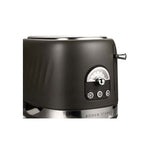 Boden Stark 2 Slice Stainless Steel Toaster - Charcoal