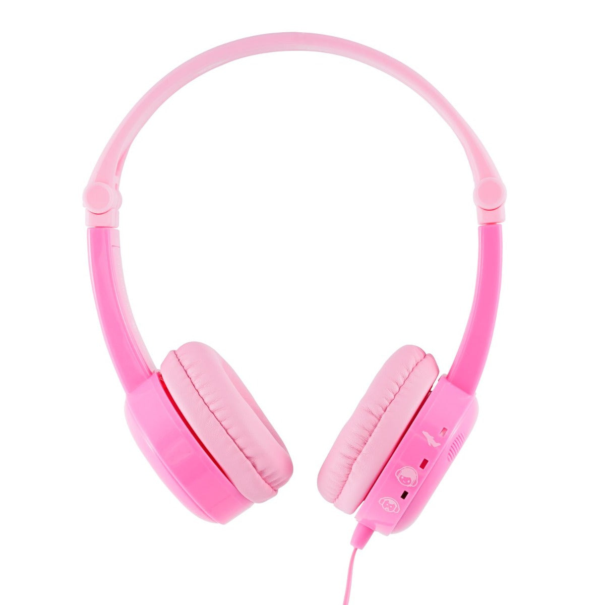 BuddyPhones Travel â€“ With Mic - Pink