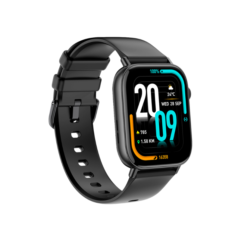 COLMI C8 Max Smartwatch 1.93 inch Big Touch Screen Smart Watch - Black