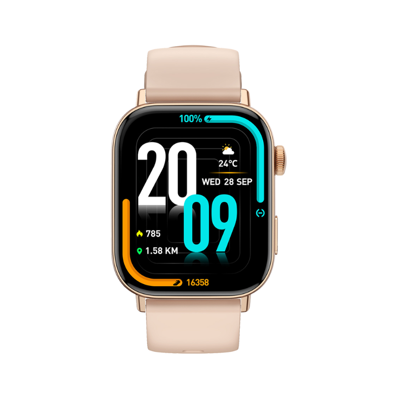 COLMI C8 Max Smartwatch 1.93 inch Big Touch Screen Smart Watch - Gold