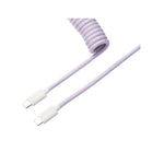 Keychron USB Type-C Coiled Aviator Keyboard Cable - Purple