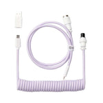 Keychron USB Type-C Coiled Aviator Keyboard Cable - Purple