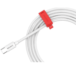 Canyon Cable CC100AB Type-C to Type-C 100W Braided 2m - White - White