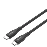 Canyon Cable CC60SC10 Type-C to Type-C 60W 1m Silicon - Black - Black