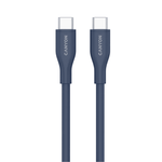 Canyon Cable CC60SC10 Type-C to Type-C 60W 1m Silicon - Dark blue - Blue