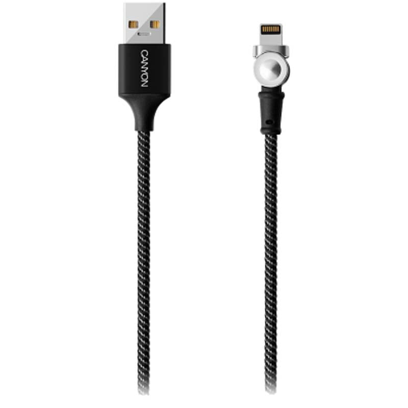 Canyon CFI-8 Lightning Magnetic Cable 10W 1m - Black