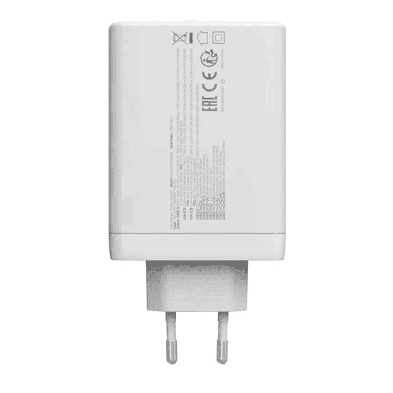 Canyon Charger CU140ACC GaN 150W 3xPD 1xQC EU - White - White