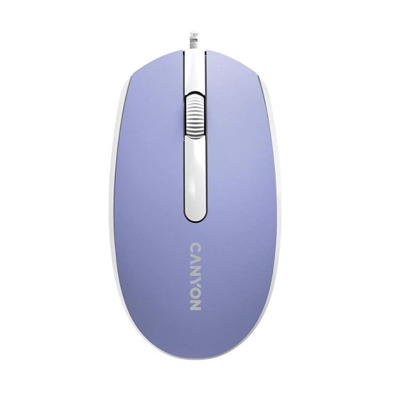 Canyon M-10 Wired Mouse - Lavender - Purple