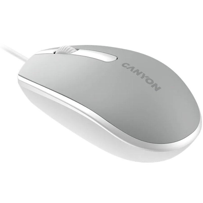 Canyon Mouse M-10 Wired - Dark grey - Grey