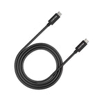 Canyon UC-44 Type-C to Type-C Cable 1m - Black - Black