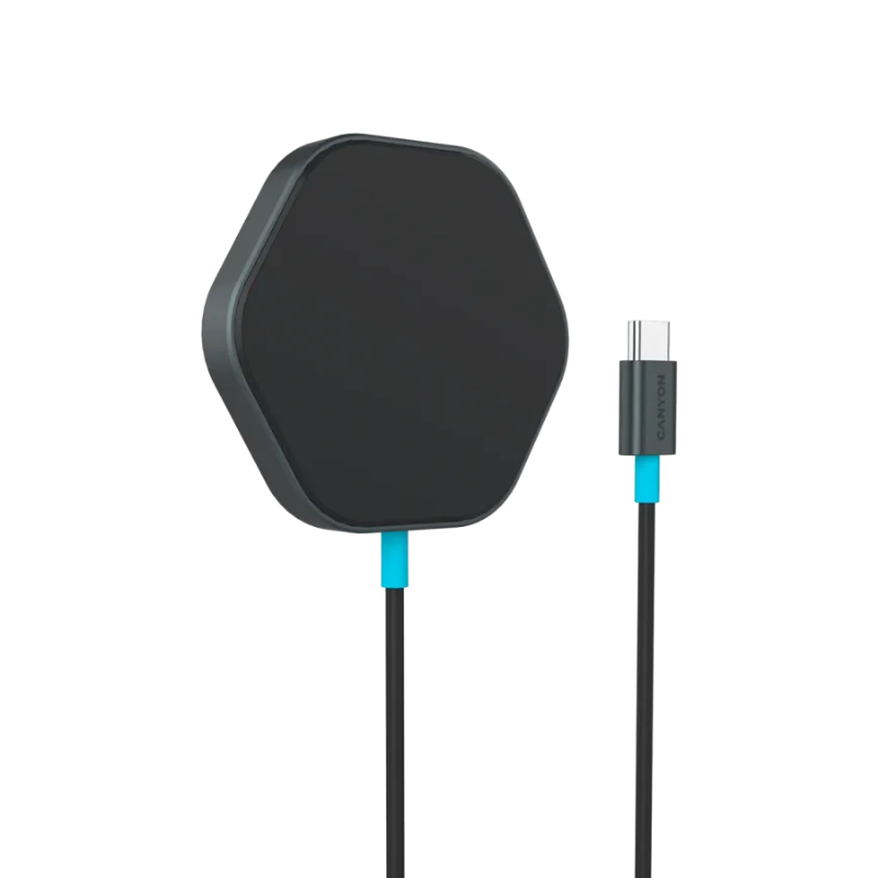 Canyon Wireless Charger HEXAGON 110 - Dark Grey Blue