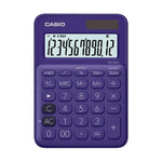 Casio MS-20UC Desktop Calculator 12 Digit - Purple - Purple