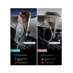 Choetech Magnetic Wireless Car Charger T231-F 15W - Black