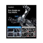 Choetech Magnetic Wireless Car Charger T231-F 15W - Black