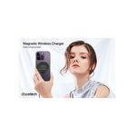 Choetech Fast Wireless Charger With Stand T697-F 15W - Black - Black