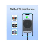 Choetech Magnetic Wireless Car Charger T206-F 15W - Black - Black