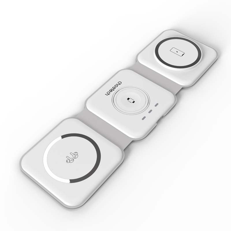 Choetech Magsafe Compatible Magnetic Wireless Charging Pad - White