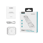 Choetech Magsafe Compatible Magnetic Wireless Charging Pad - White