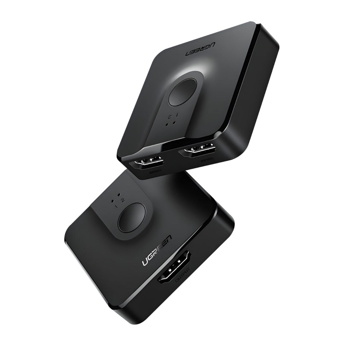 UGREEN 2-in-1 Bi-Directional 4K HDMI Switcher - Black