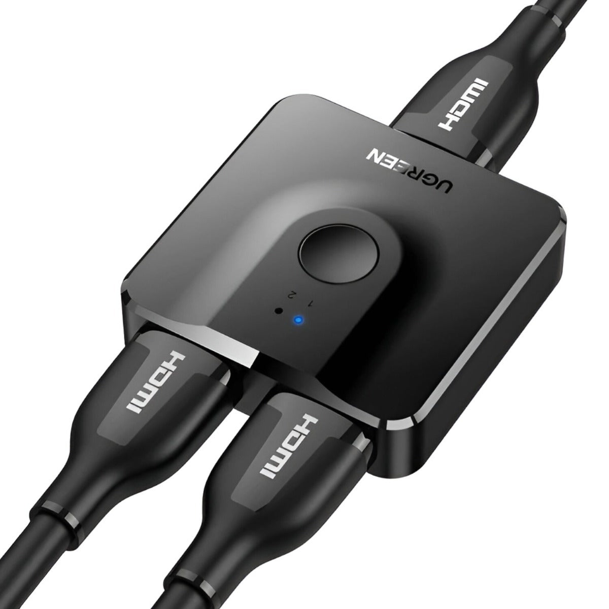 UGREEN 2-in-1 Bi-Directional 4K HDMI Switcher - Black