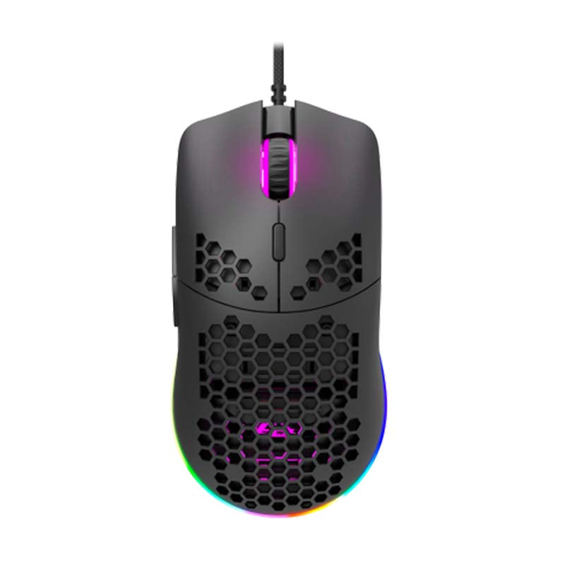 Canyon Puncher Wired Gaming Mouse With RGB Lights - Black
