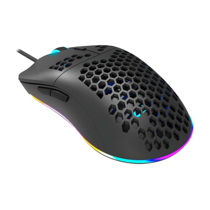 Canyon Puncher Wired Gaming Mouse With RGB Lights - Black