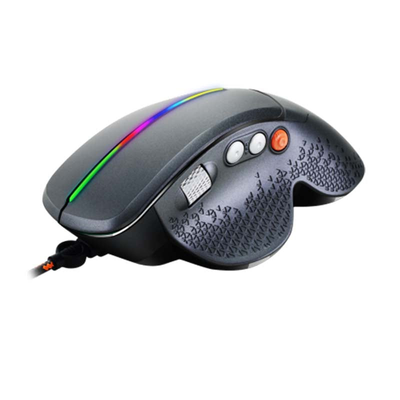 Canyon Apstar Wired High-End Gaming Mouse With RGB Lights - Grey