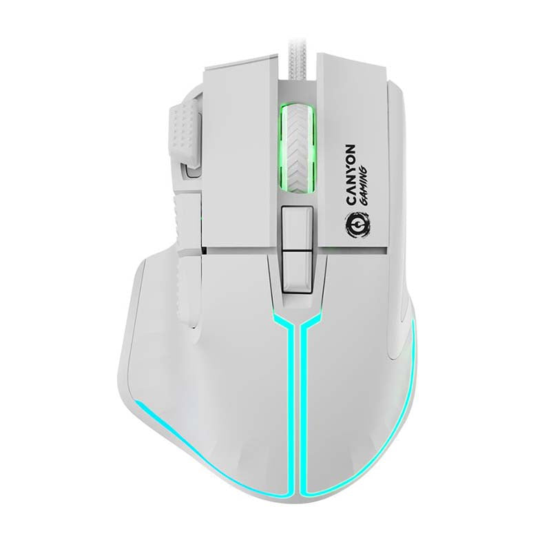Canyon Fortnax GM-636 RGB Wired Mouse - White