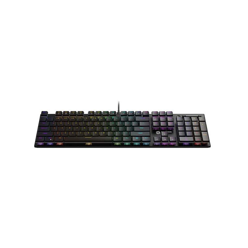 Canyon Cometstrike GK-55 Wired Gaming Keyboard - Black