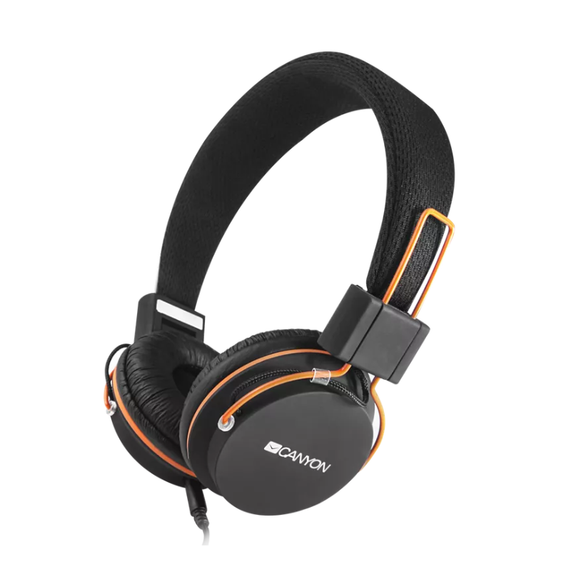 Canyon HP-2 Foldable Headphones - Black
