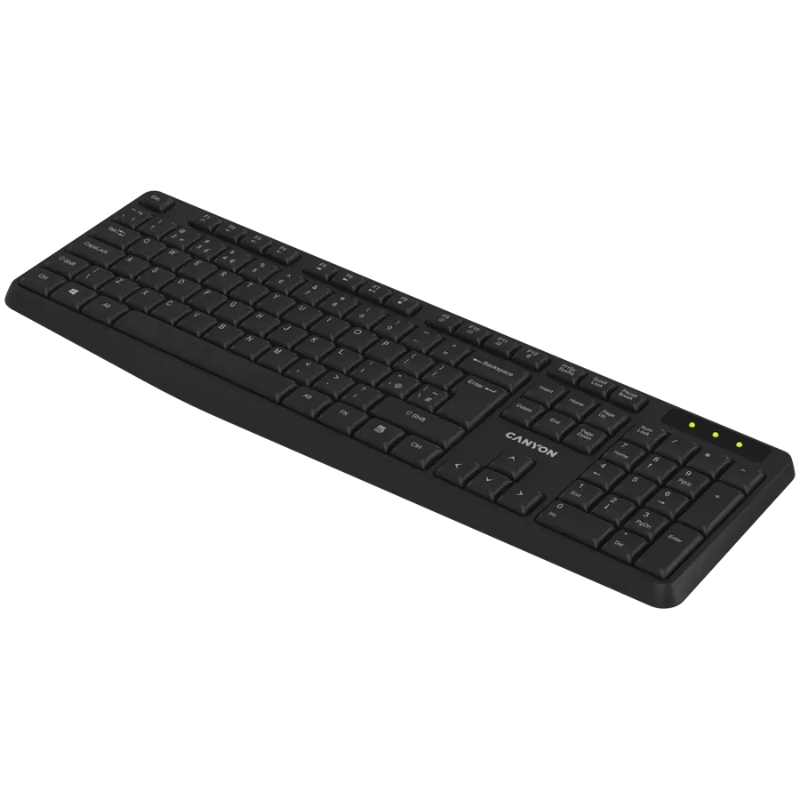 Canyon Keyboard KB-W01 Wireless - Black