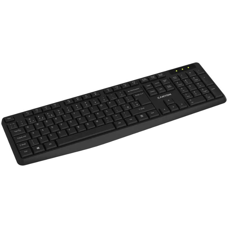 Canyon Keyboard KB-W01 Wireless - Black