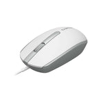 Canyon M-10 Wired Mouse - White / Grey