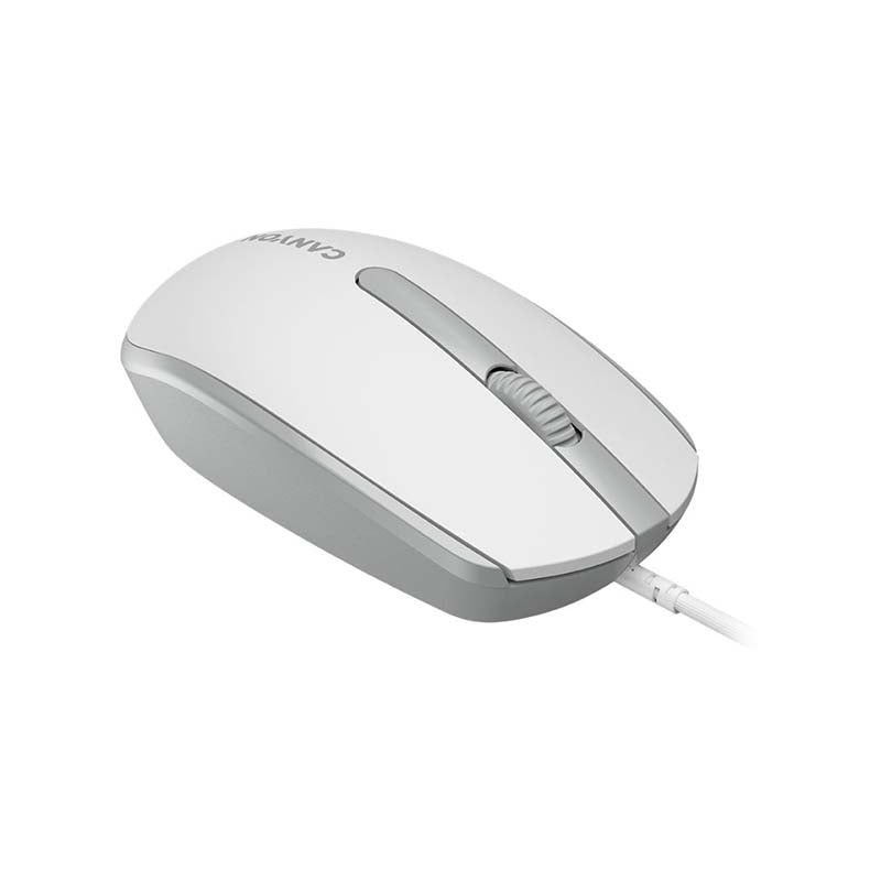 Canyon M-10 Wired Mouse - White / Grey