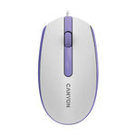 Canyon M-10 Wired Mouse - Dark Grey