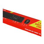 Canyon Keyboard+Mouse Wireless Set SET-W01 - Black