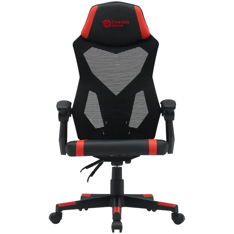 Canyon Gaming Chair Flow MCH01 Mesh - Black/Red