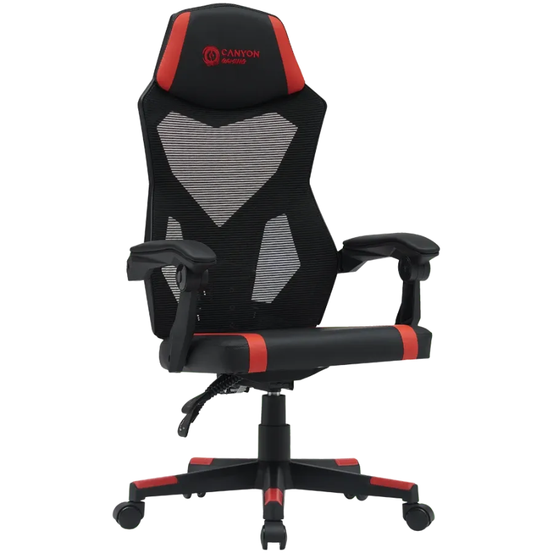 Canyon Gaming Chair Flow MCH01 Mesh - Black/Red